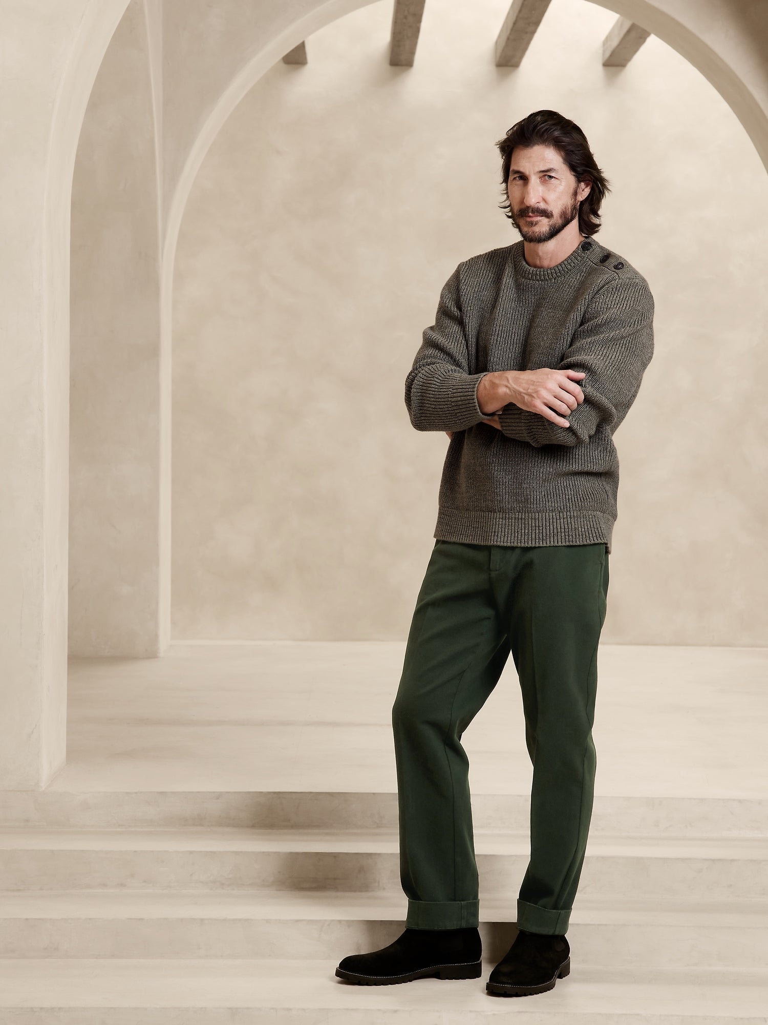 Banana Republic Slim Traveler Pant 2.0