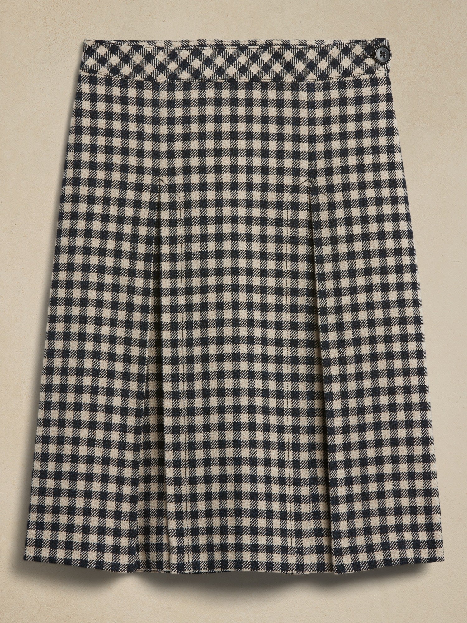 Bea Plaid Utility Skirt BANANA REPUBLIC Kuwait Official Store