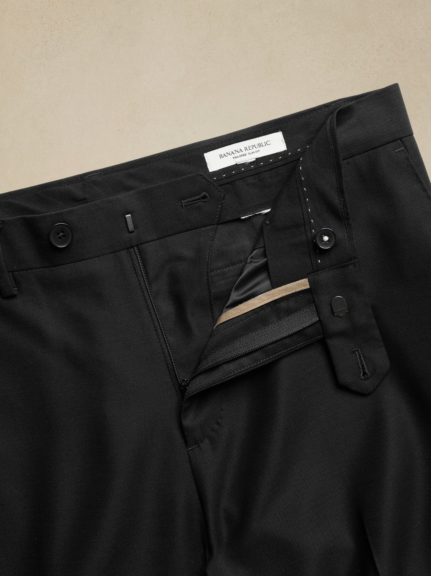 Signature Italian Hopsack Suit Pant