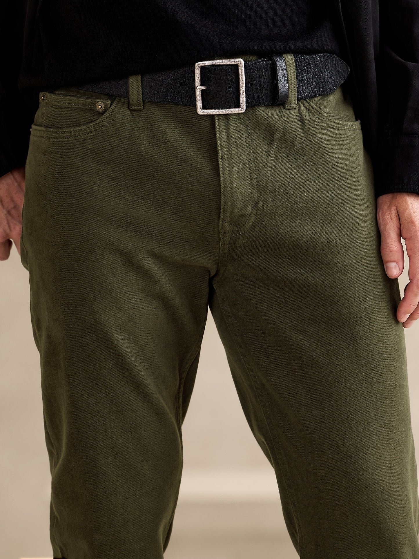 Slim Brushed Traveler Pant