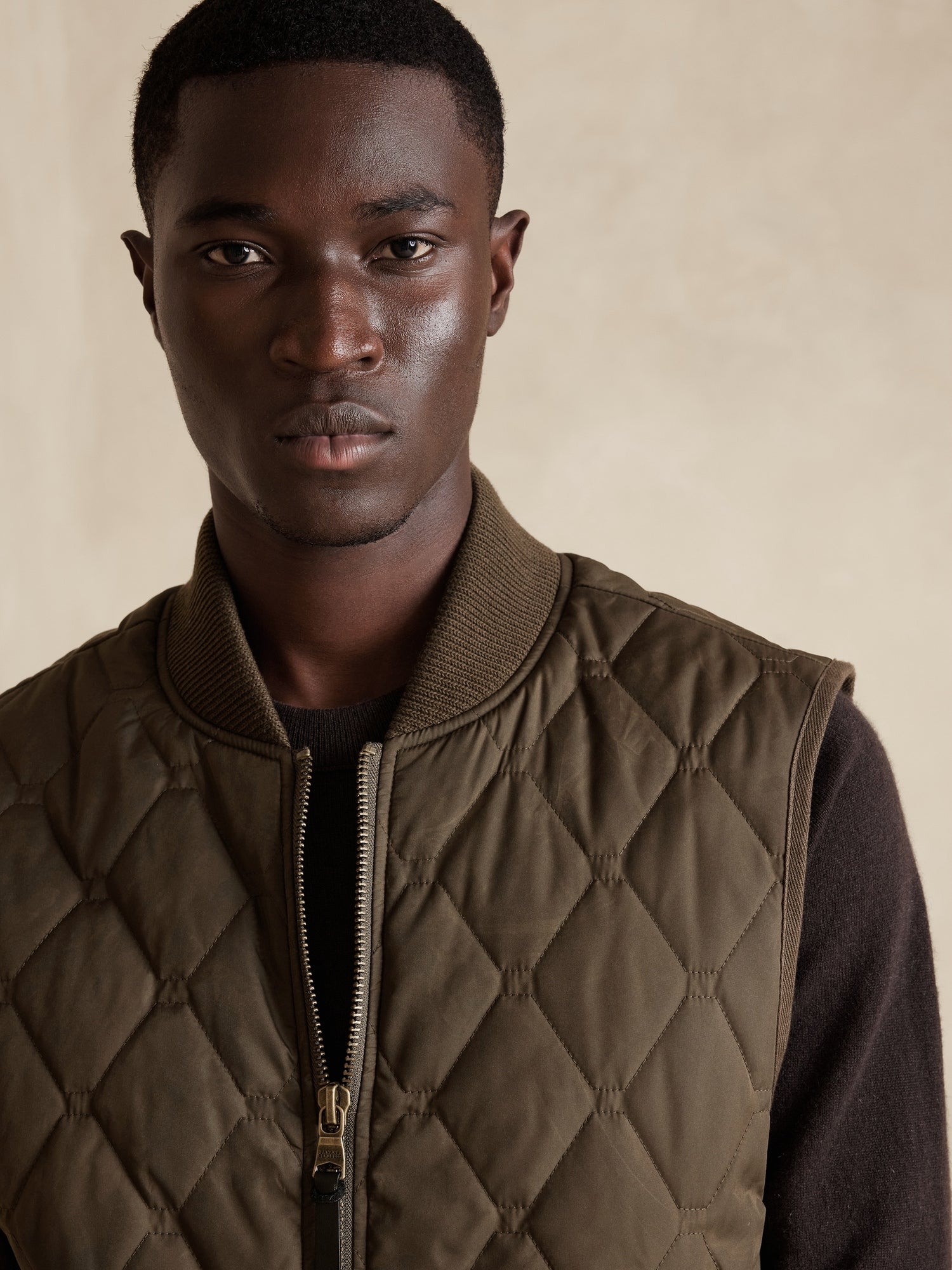 Banana republic quilted hot sale bomber jacket