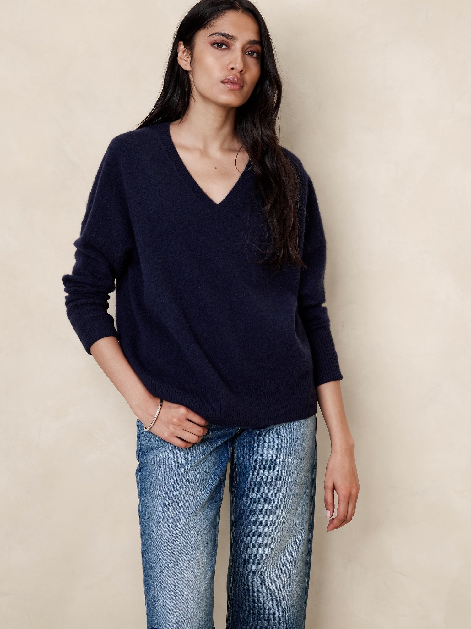 Banana republic cashmere hot sale sweater womens