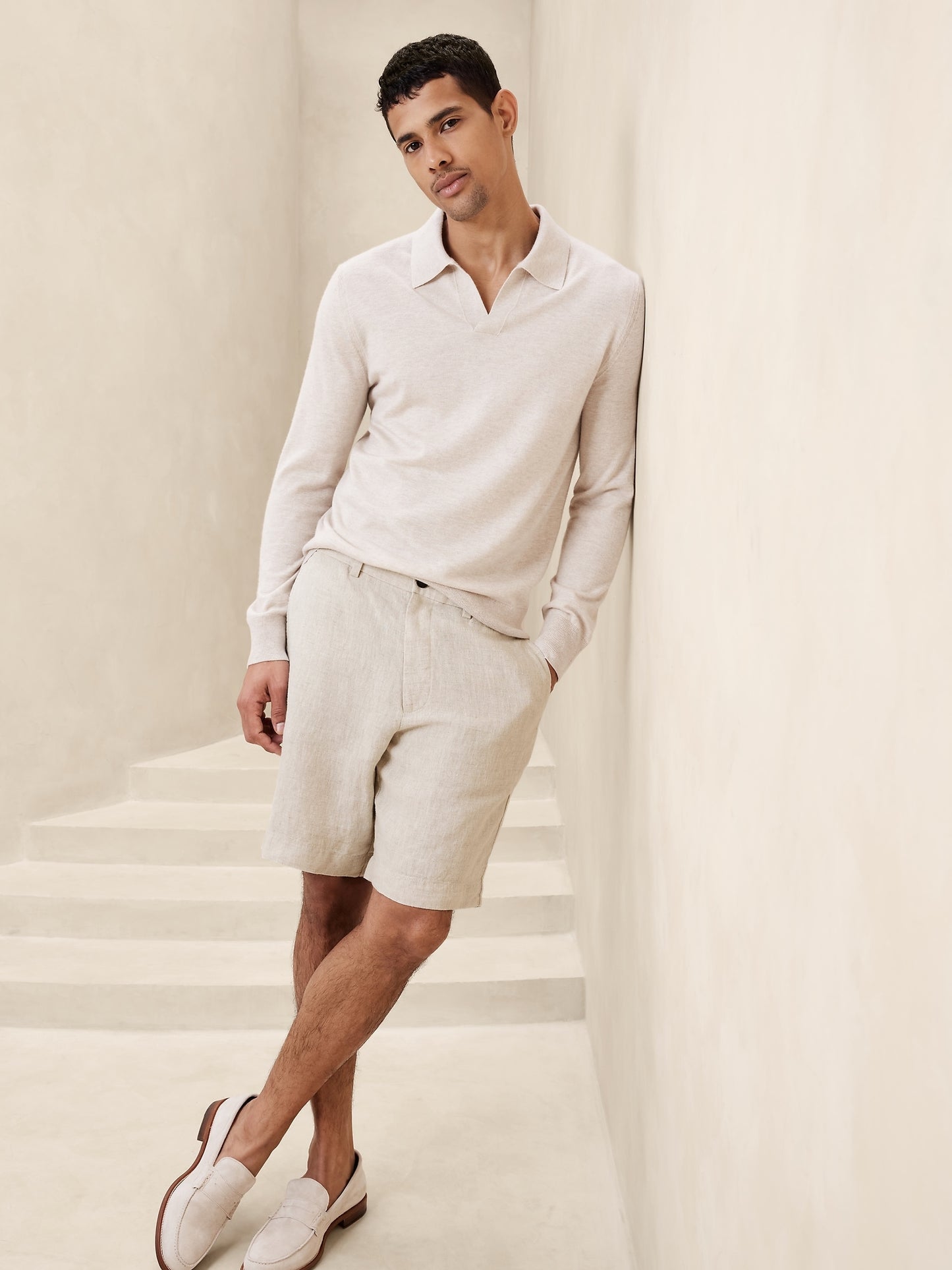 Lino 9" Linen Short