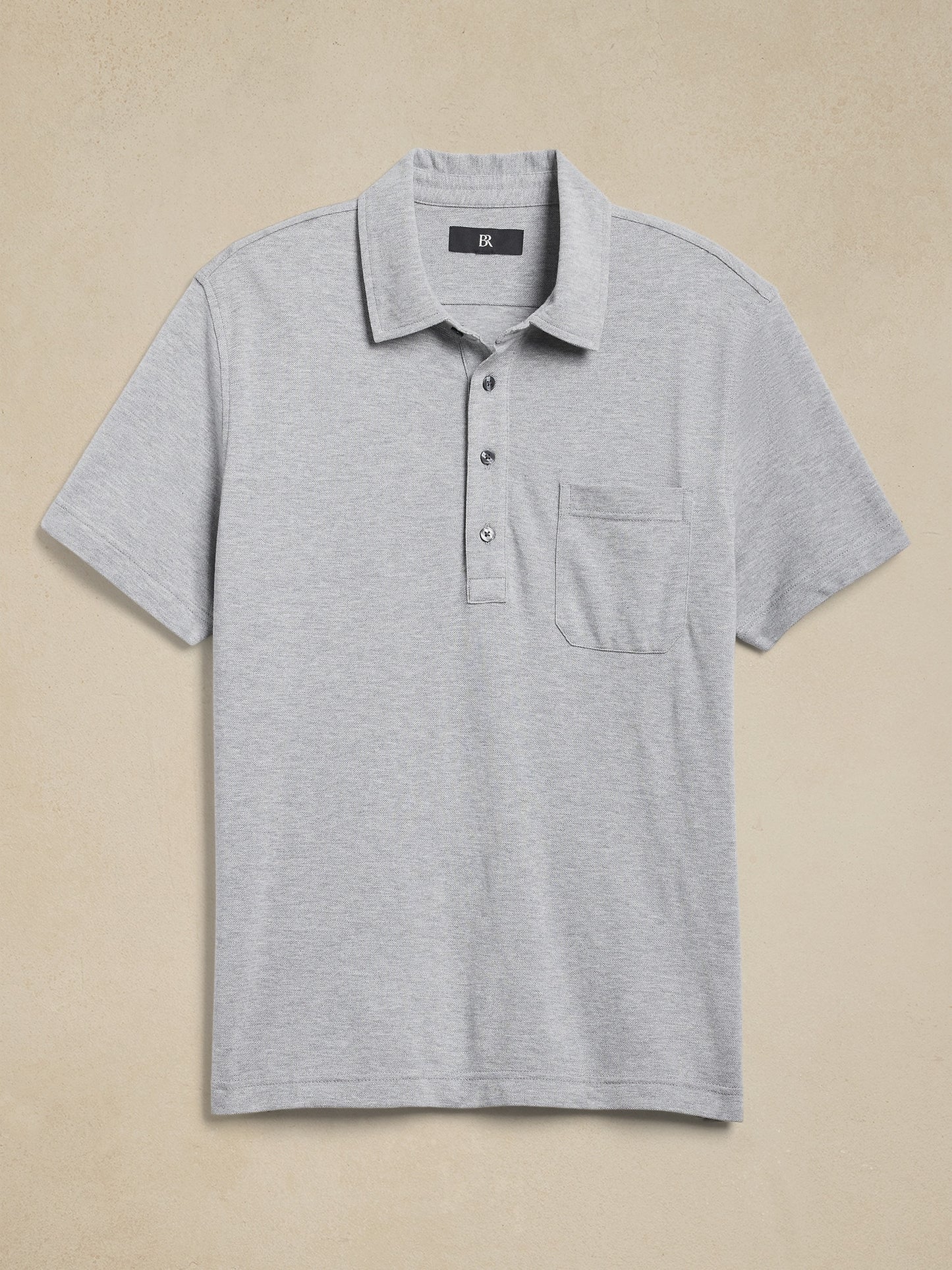 LUXURY-TOUCH PIQUE POLO