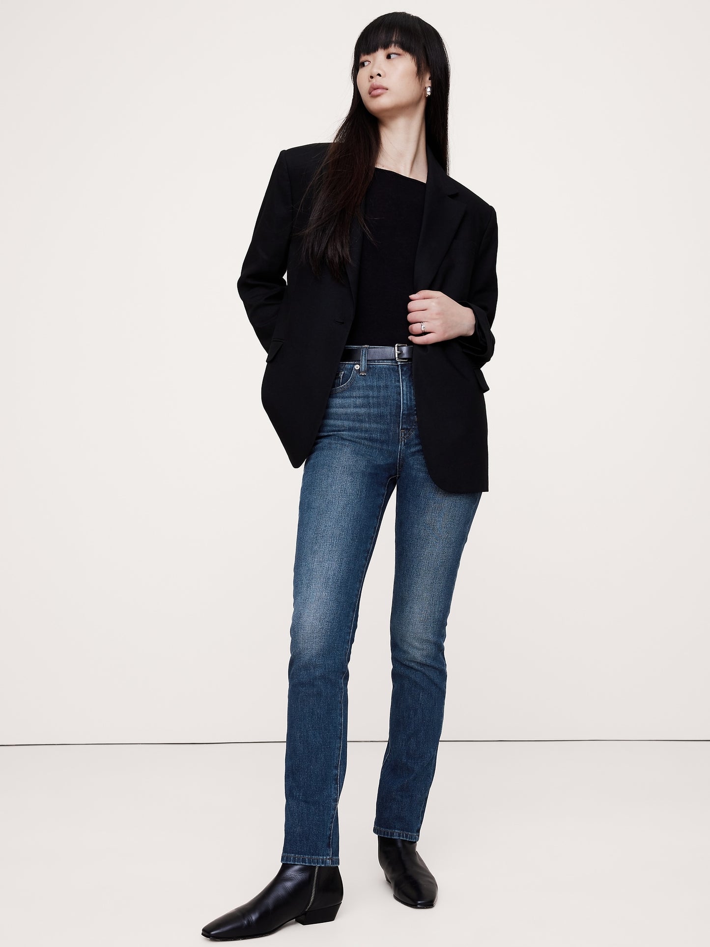 High-Rise Slim Jean