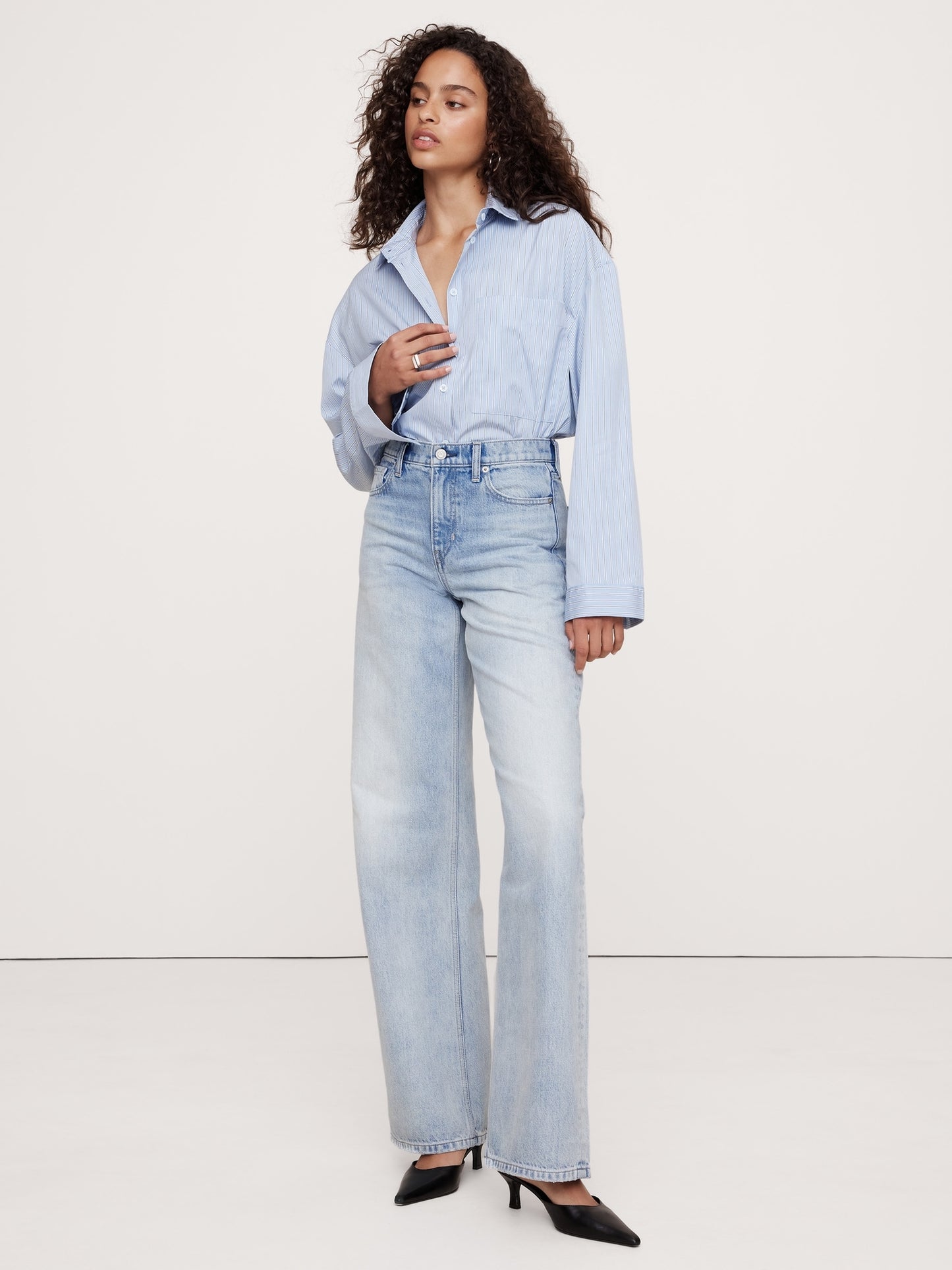 The Icon Classic Wide-Leg Jean