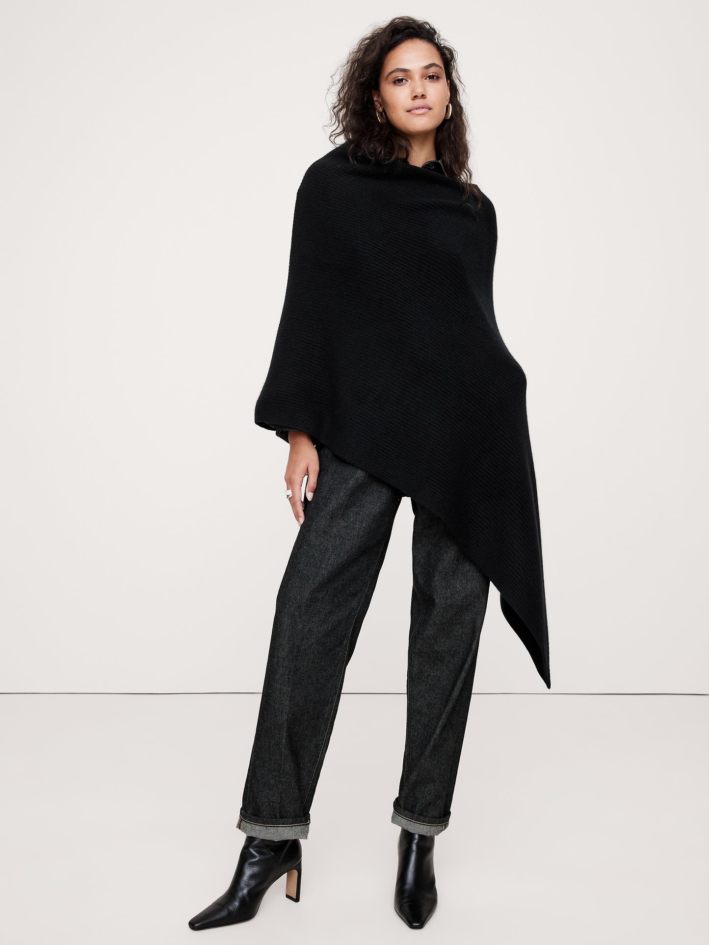 Signature Cashmere Sweater Poncho