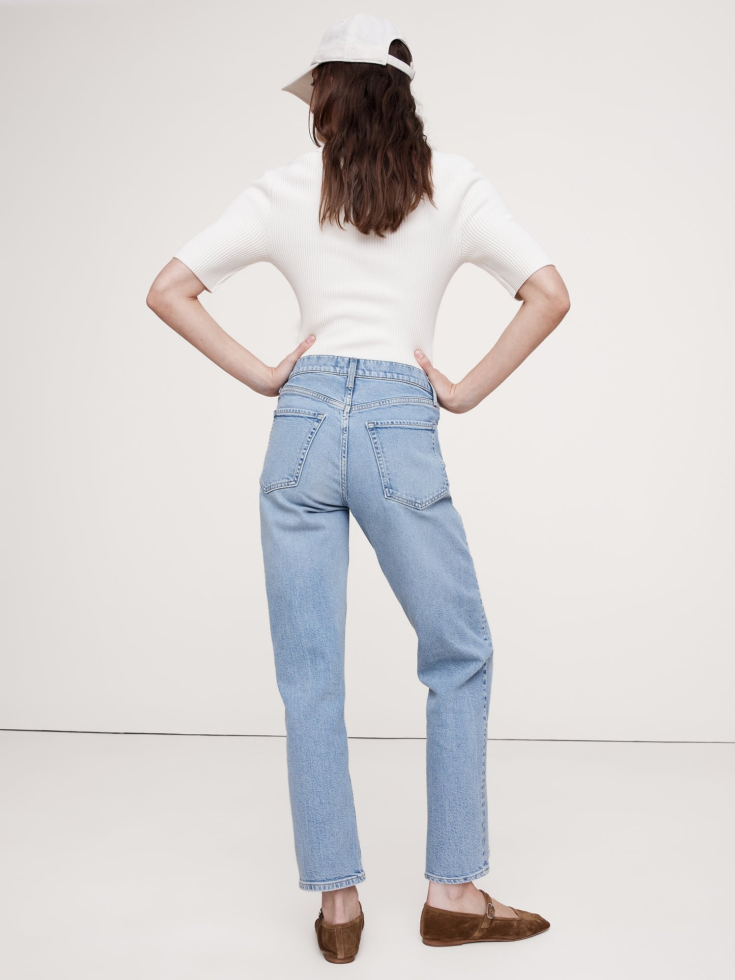 High-Rise Straight Jean