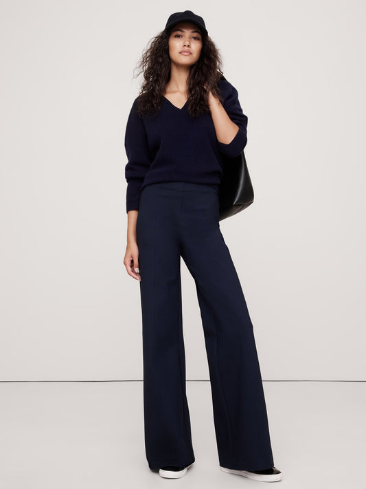 Wide-Leg Everywhere Ponte Pant