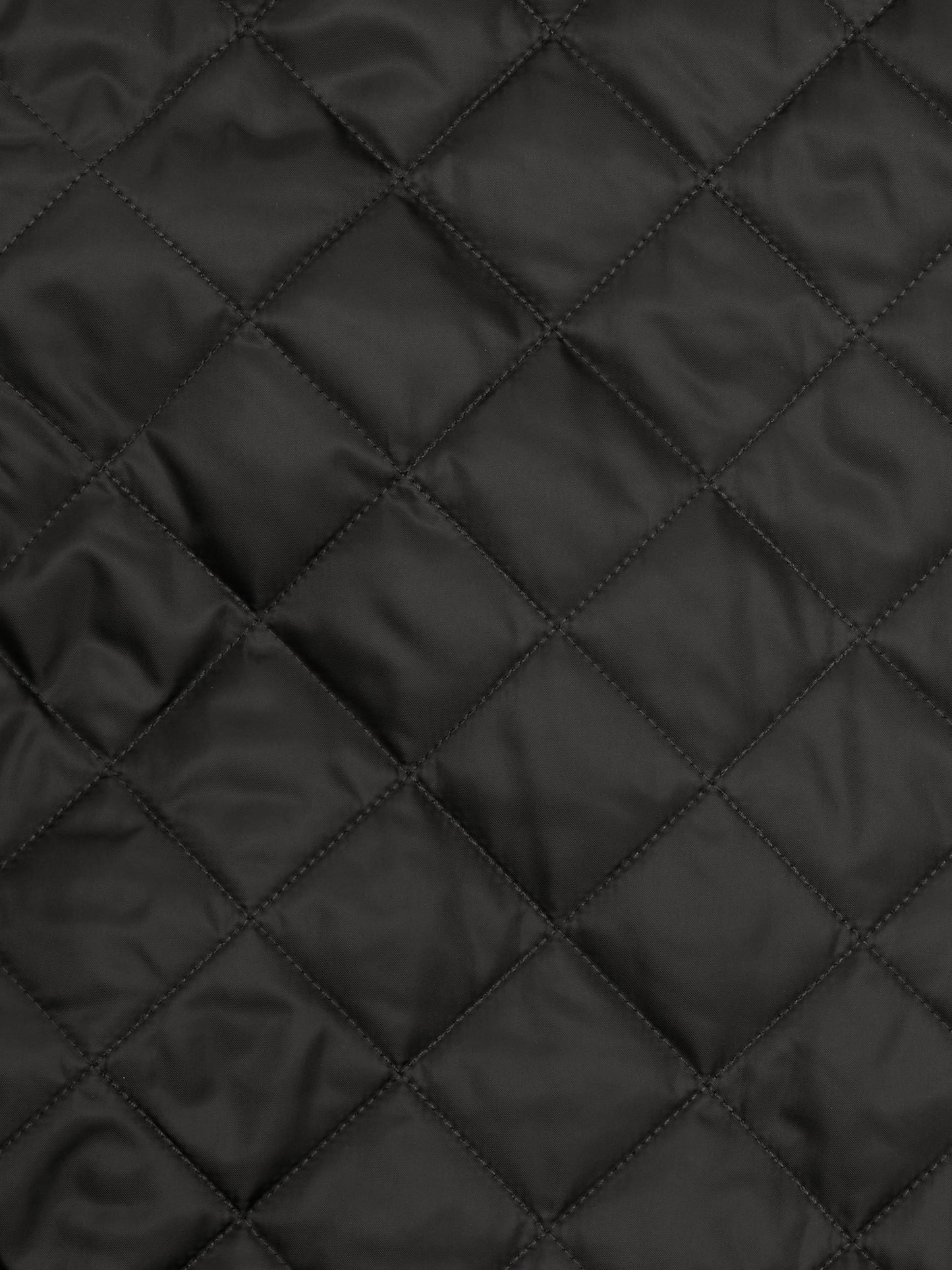 Water-Repellant Long Quilted Coat