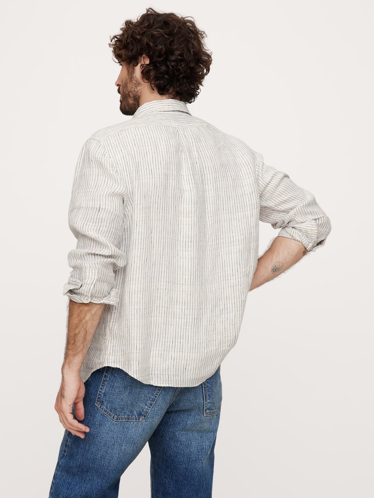 Standard-Fit Linen Shirt