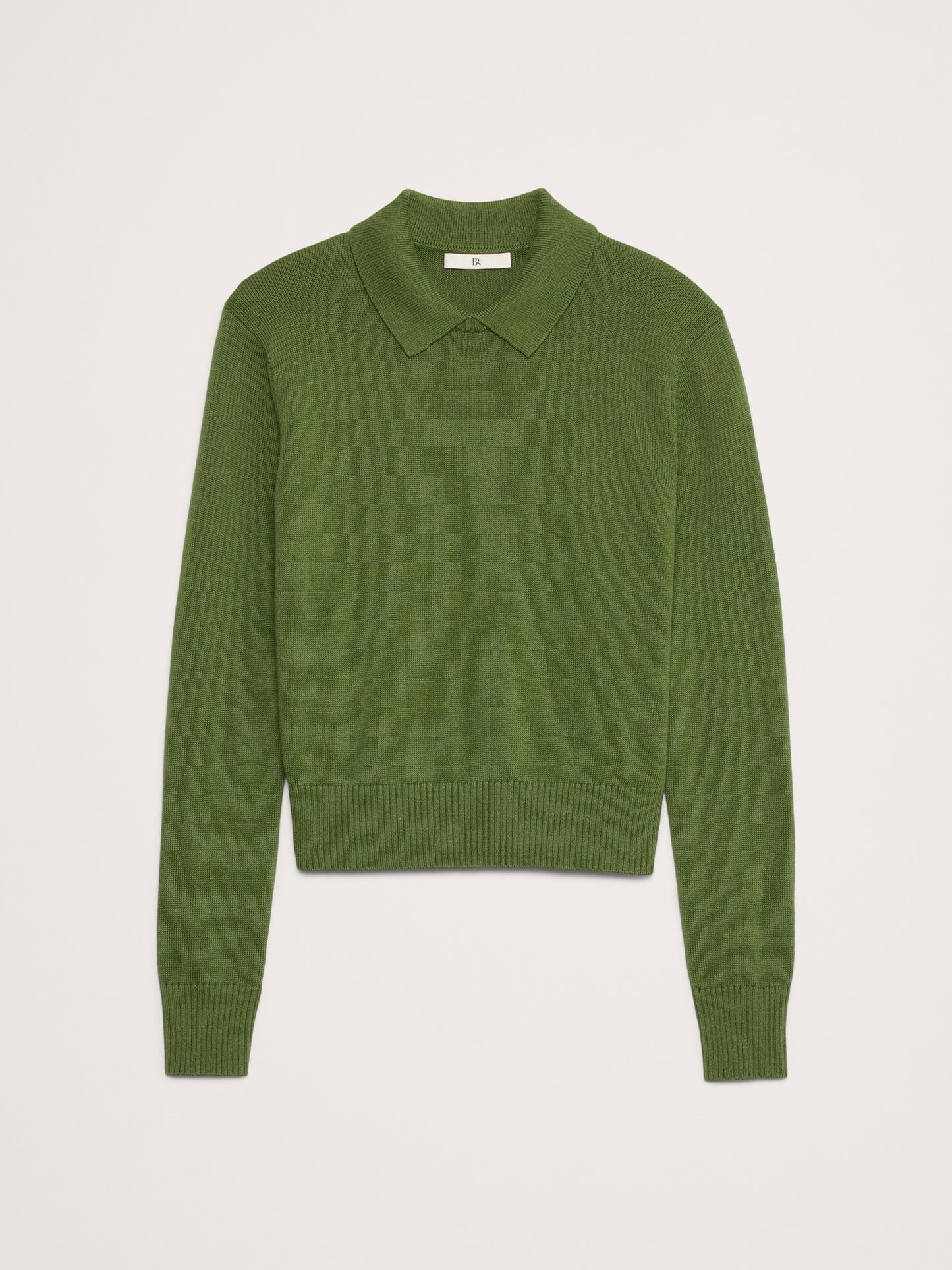 Cotton-Silk Sweater Polo