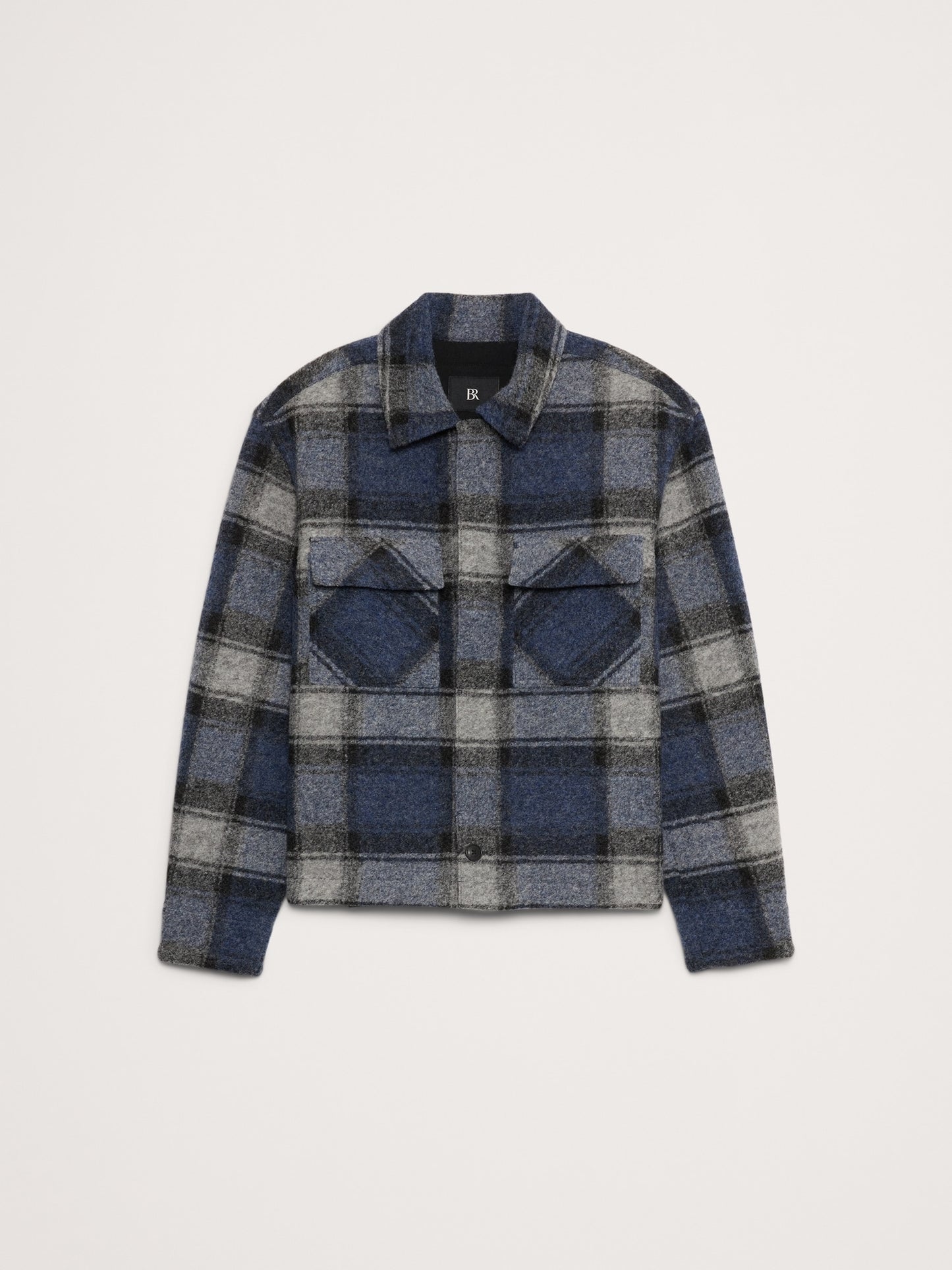 Plaid Shirt Jacket