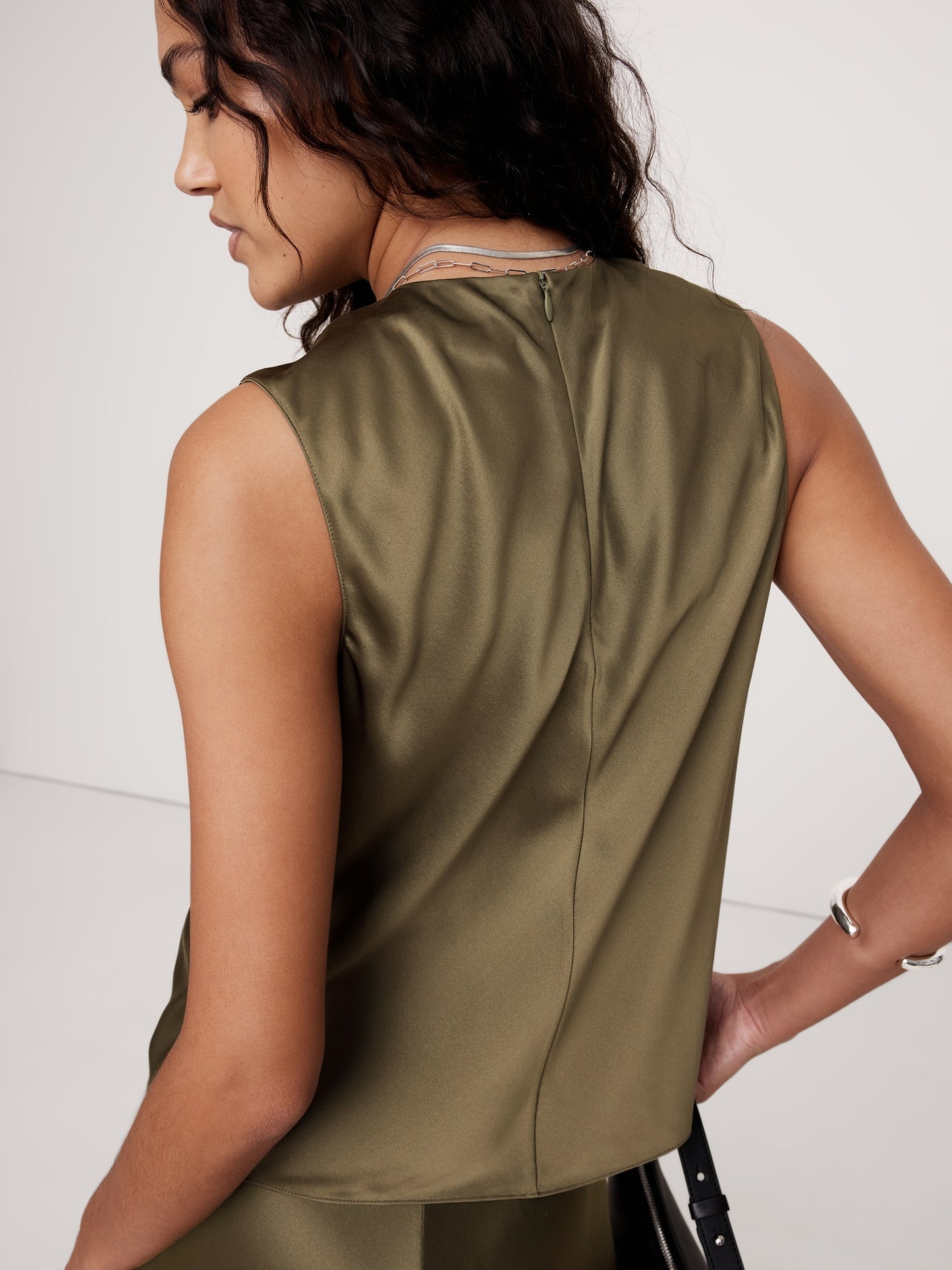 Signature Silk Tank