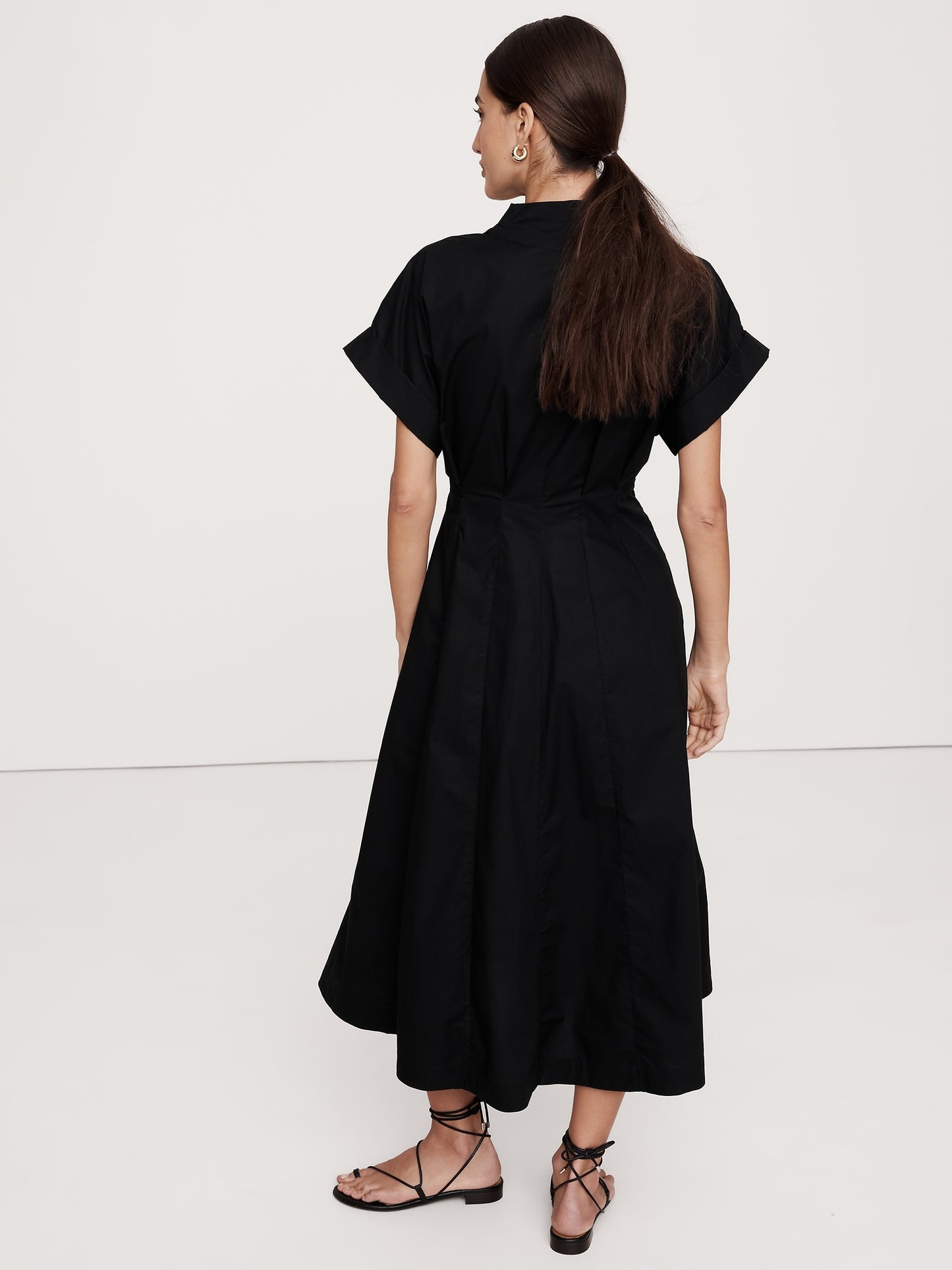 Poplin Shirt Dress