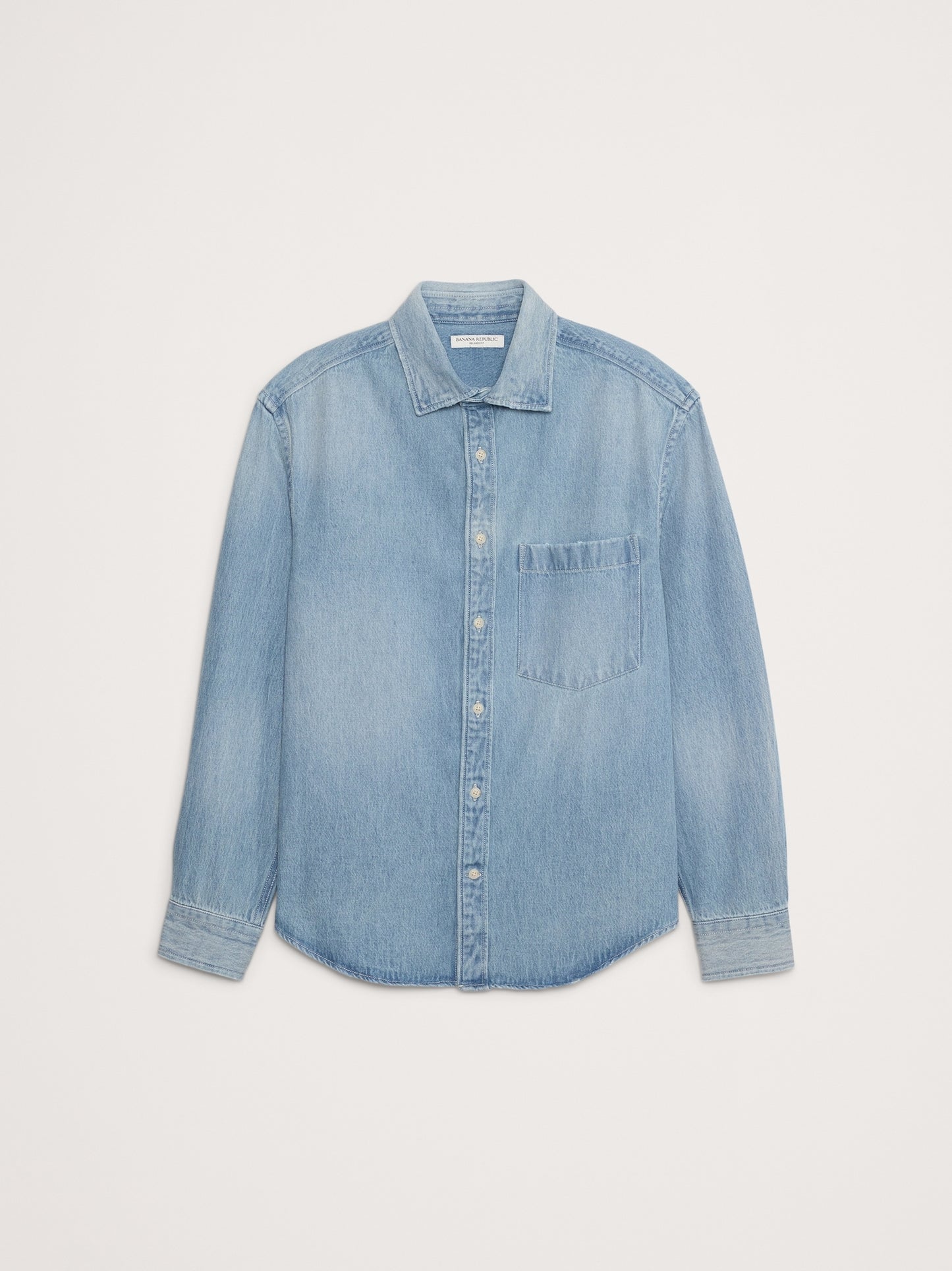 Relaxed-Fit Denim Shirt