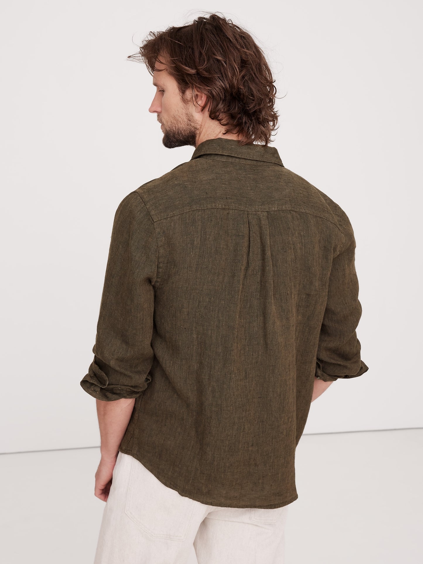 Standard-Fit Linen Shirt