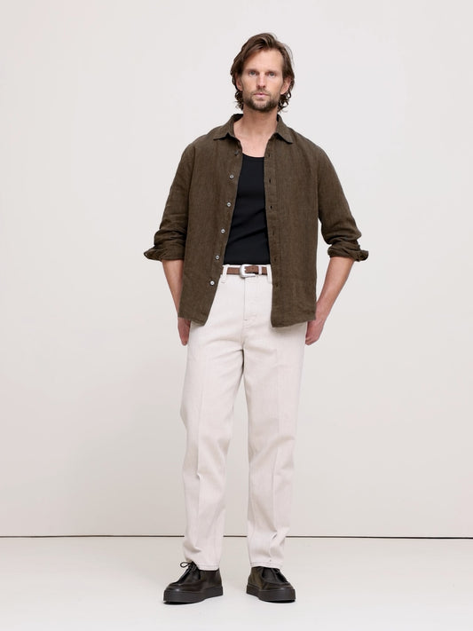 Standard-Fit Linen Shirt