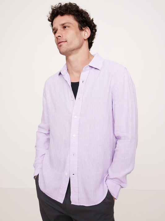 Standard-Fit Linen Shirt