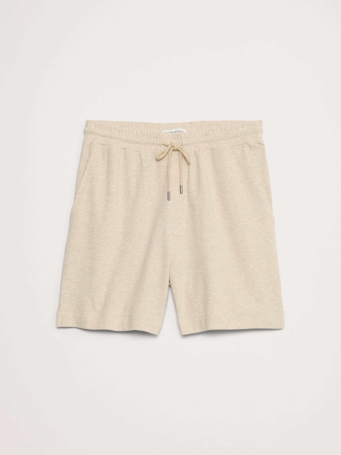 Waffle-Knit Pull-On Short