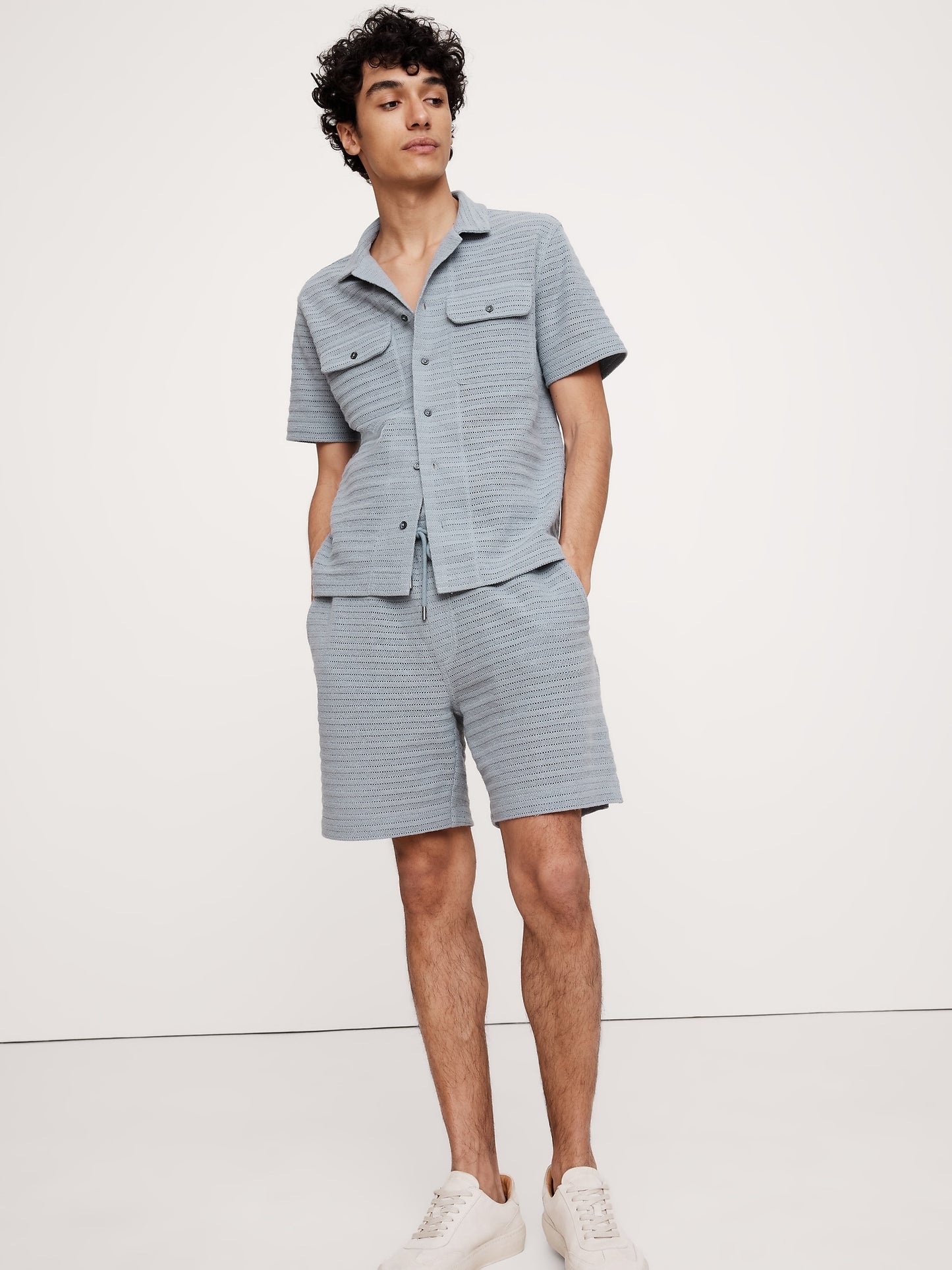 Herringbone Jacquard Short