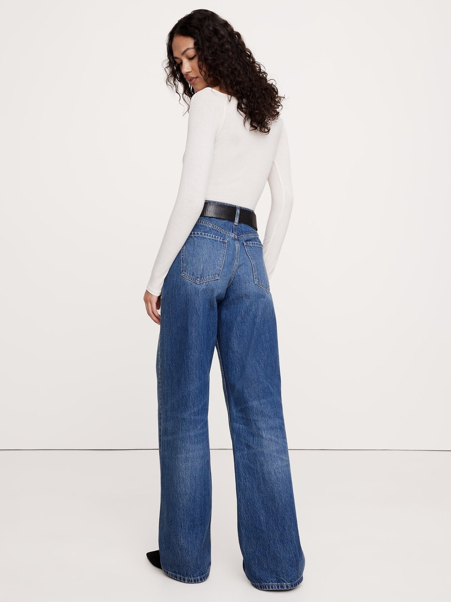 The Icon Classic Wide-Leg Jean