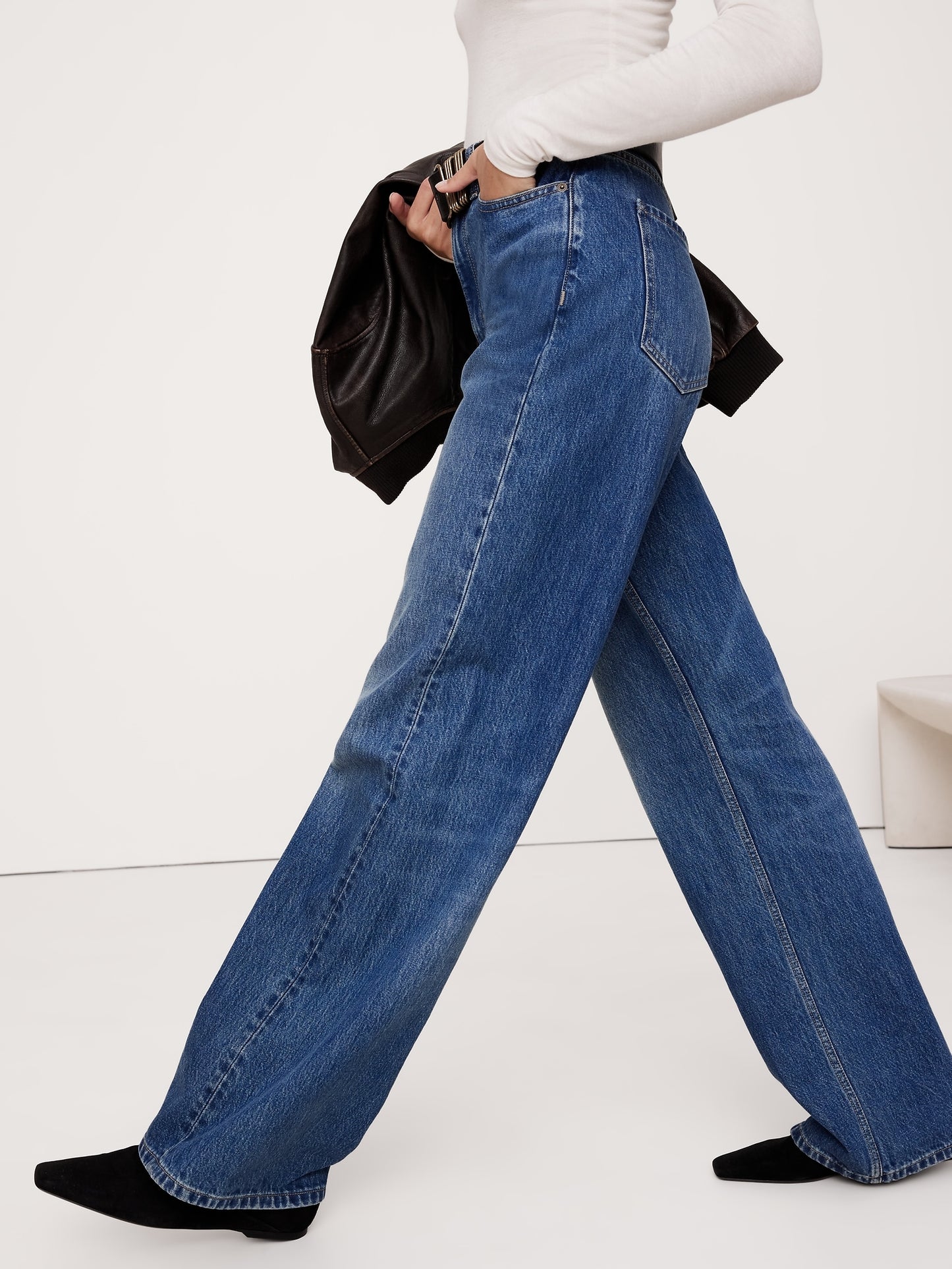 The Icon Classic Wide-Leg Jean